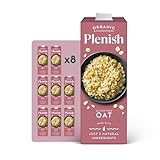 Plenish Organic Unsweetened Oat Milk 1L (Pack of 8)