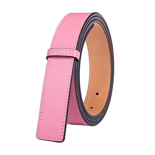 Vatee's Genuine Leather Replacement Belts For Women Without Buckle Dress Belt Strap Wide 29mm/20mm