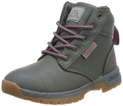 Kappa Cammy Kids, Botas Unisex niños, Grey/Pink 1622, 25 EU