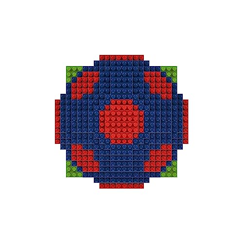 FOCO Officially Licensed Crystal Palace FC BRXLZ Bricks Ball 3D Football Toy Model - Image 2