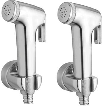 Shree krishna sales Continental Aqua Jet Spray Health Faucet (Standard, Assorted) - Set of 2 Pieces