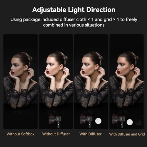 Image of SmallRig 11.4 inch /29cm Mini Parabolic Softbox Quick Release, Compatible with SmallRig RC 60B /60C, RC 100B /100C Series COB LED Video Light, RA-D30-4358