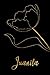 Produktbild Juanita: Personalized Writing Journal for Women - Elegant Black and Gold