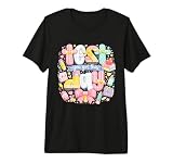 Pencil Coquette Bow Test Day You Got This School Student Premium Tri-Blend T-Shirt