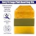 Savvy Fit Soaps Handmade Natural Soap Bar - KIDS FAVORITES - ZEST EVER Bar, CAM Bar, BOOTEA Bar Soap Bars - Plant-Based - Both Body & Face - Cruelty-Free Gift for All (Pack of 3) 4.5 oz/Bar