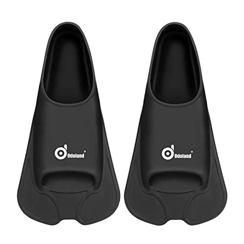 Pinne Da Nuoto Corte Per Bambini In Silicone – Morbide E Comode Per Snorkeling E Allenamento – Ideali Per Principianti