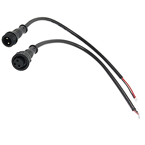 Conector impermeable para cable uxcell LJACC-067 miniatura 1