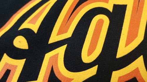 Aguilas - Black Hooded with black-gold-orange letters3