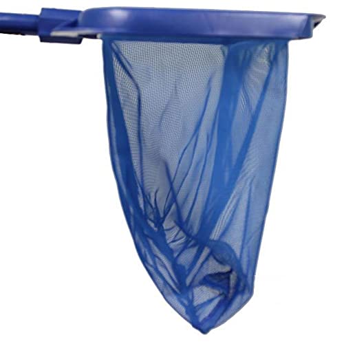 Swimline Hydro Tools 21 Inch Heavy Duty Attachable Large Deep Bag Leaf Rake Swimming Pool Net Mesh Cleaner Skimmer Tool, Blue (2 Pack) #TOP2