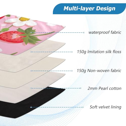 Funda para laptop 13-14 pulgadas con diseño floral rosa miniatura 4