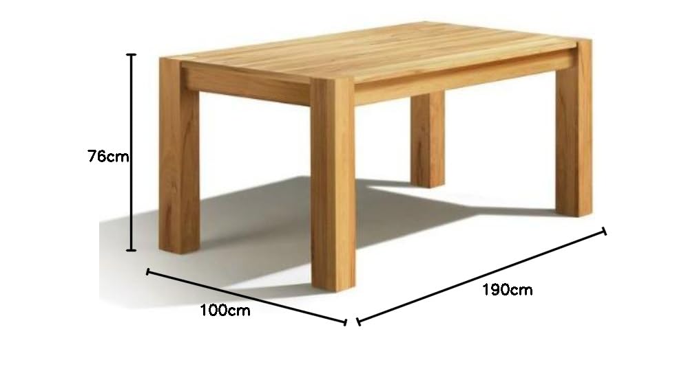 da Donna Tavolo da Pranzo, Legno di faggio, Estrazione: 100 cm