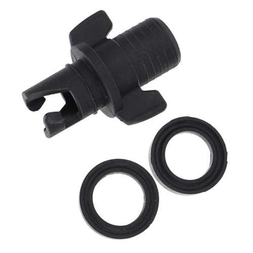 Happyyami Air Valve Connector Hose Adapter for Paddle Board Inflatable Kayak Foot Pump Adapter for Camping Use