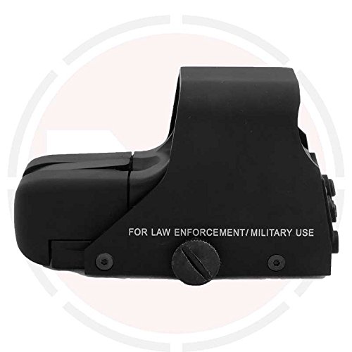 Mirino Olografico Rosso E Verde 551 Per Airsoft E Paintball, Compatibile Con Barra 20 Mm, Batterie Incluse