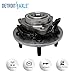 Detroit Axle - 2 Front Wheel Bearing Hubs for 2009-2011 Dodge Ram 1500, 2010 Wheel Bearing and Hubs Assembly Set Replacement Pair Hubs