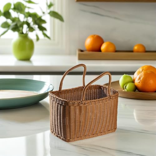 Panier tressé marron : la solution de rangement pour chambre encombrée