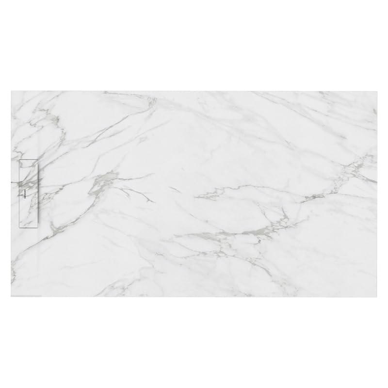 SIENA - Plato de ducha Calacatta 200x90cm - Antideslizante - Resistente y de diseño - Disponible en varias medidas y colores