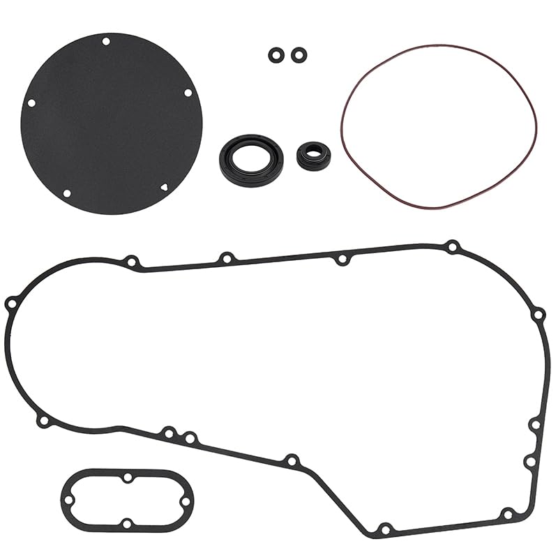 Juntas de tapa primaria de embrague para Harley Electra Glide y Dyna 3