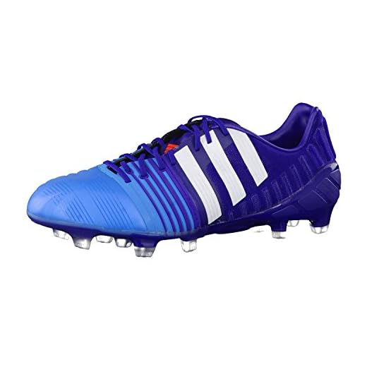 adidas Nitrocharge 1.0 FG Mens Soccer Boots/Cleats-Blue-8