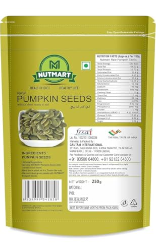 Image of NUTMART Premium Pumpkin Seeds|| 1.5KG || RS 869