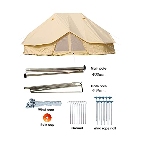 Carpa tipo campana impermeable para camping 8-12 personas miniatura 5