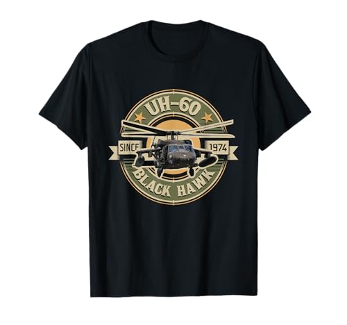 UH-60 Blackhawk - Aviation pilote d'hélicoptère d'assaut T-Shirt