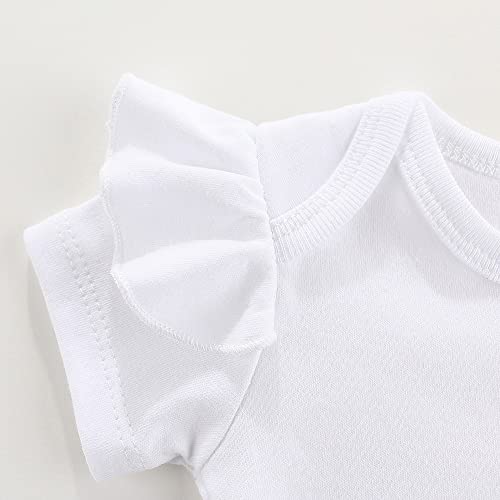 Coming Home Outfit For Baby Girl'S Clothing Set With Ruffles 0-3 Months3