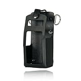 5701RC-1 - Boston Leather Radio Holder For Motorola APX 4000 Kenwood TK-2180 TK-3180