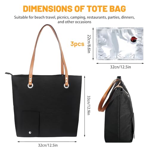 Sac fourre-tout avec 3 compartiments isothermes cachés pour camping