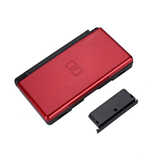 Ersättning Full reparationsdel Dedikerad Dual Screen Lite Shell Pålitlig ersättningssats för Nintendo DS Lite, för Nintendo DS Lite, för NDSL Game Console(red)