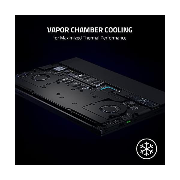 Razer Blade 15 Advanced - 15.6 Inch Gaming Laptop with 165Hz QHD Display (Intel Core i7-11800H, NVIDIA RTX 3070, 16 GB RAM, 1 TB SSD, Chroma RGB, Windows 11) UK Layout | Black - Image 6
