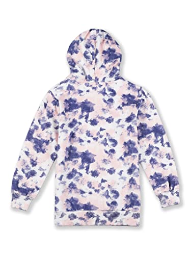 Image of KiddoPanti Unisex Solid Pullover Hooded Fleece Sweatshrit | Cotton Poly Fleece Fabric | Waist Length, Full Sleeve Hoodie | 2 Kangaroo Pockets | Winter Wear for Boys & Girls
