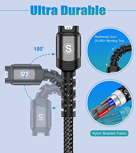 Cable de carga largo para Garmin Fenix 5 y 6 que soluciona malas conexiones 3