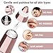gurelax Eyebrow Trimmer for Women,Electric Eyebrow Hair Remover, Painless Brow Razor Shaper with LED Light, USB Rechargeable, Eye Brow and Face Epilator for Ladies(White)