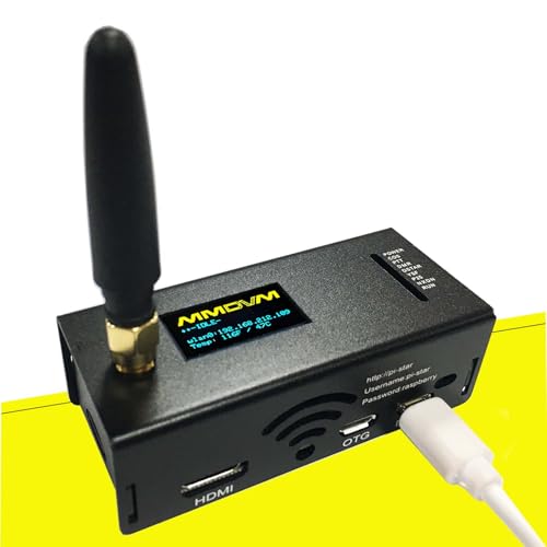 yyiikee 4.2.1DMR D-Star Ysf Hotspot Uhf VHF Laser Engraved Indicators Heat Sink Modem Raspbery pi W