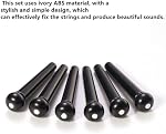 24pcs Acoustic Guitar Bridge Pins, Guitar Pegs Parts Replacement Tool | Guitar Bridge Pins, Guitar Pegs Acoustic Bridge Pins Guitar Pegs Parts Replacement Tools for Most Guitars