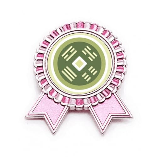 Broche en cuivre motif floral Chine Rose en métal M pour accessoire de mode femme