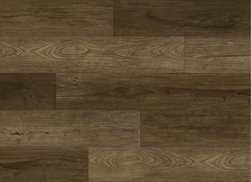 Image of Kraus LVT Luxury Click Fit Vinyl Flooring 100% Waterproof, Kielder Mid Oak 2.2M² Pack - QEPLVTP002
