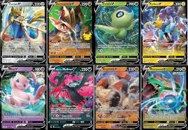 Pokemon Lote de cartas V 5, legendario y mítico, selección
