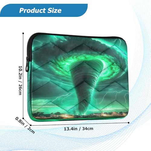 Funda para laptop 15-16 pulg impermeable verde miniatura 3