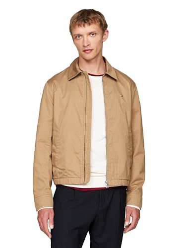 Tommy Hilfiger Mens Lightweight Cotton Ivy Jacket