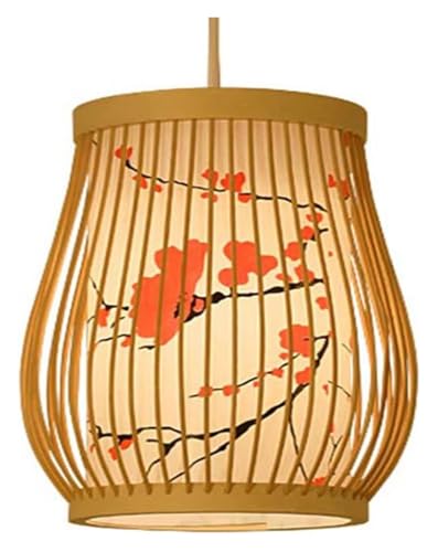 Lámpara de ratán para iluminar y decorar habitaciones sin estilo