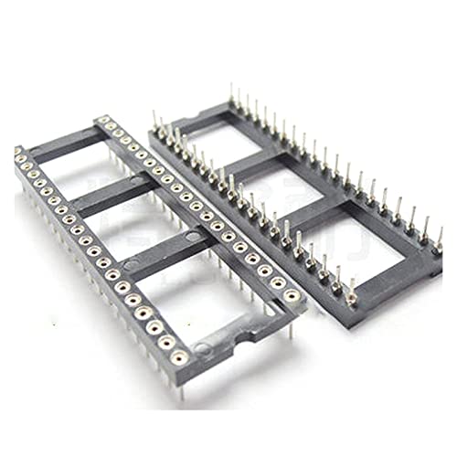 60PCS DIP-40-Round IC Socket 40 PIN 40PIN 40P Round Hole DIP IC Sockets Adaptor Solder Type