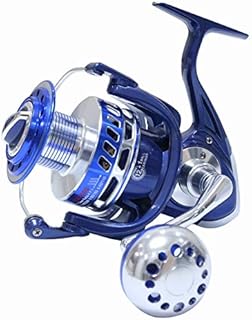 HiUmi 30KG Power Drag Saltiga Spinning Reels Heavy Duty Sea Fishing Boat Fishing Jigging Fishing Reel 4000 5000 6000 7000 8000 9000 (10000)