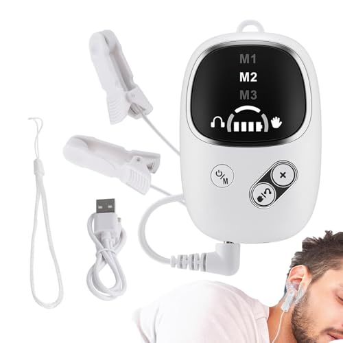 Aide au sommeil pour adultes performante avec instrument relaxation à clip d'oreille actif