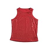【Qualité Supérieure et Finitions Durables】Nous accordons une grande importance à la qualité. Les sequins sont solidement fixés pour résister aux nombreuses soirées, et les finitions soignées garantissent que le top conserve sa beauté et son éclat après de nombreux ports et lavages en douceur.