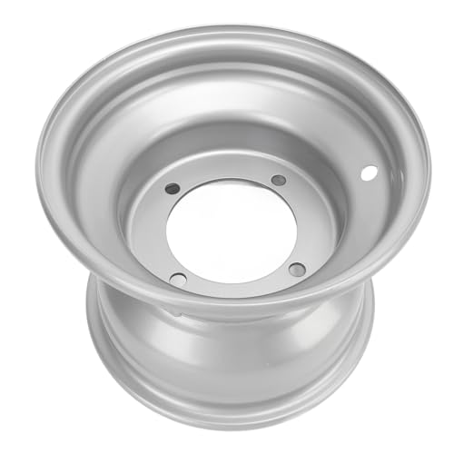 Ausla 4 Llanta de Remolque con Buje, Aleación de Aluminio 8 Pulgadas Rin de Remolque para Quad Bike Go Kart Carro (Ancho Trasero de 170 mm / 6.7in)