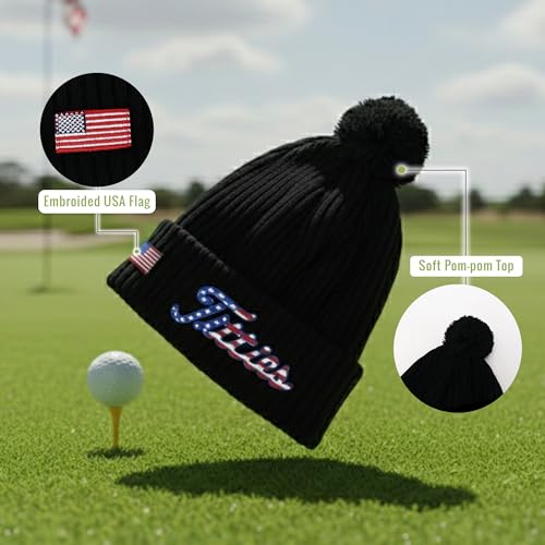 Image of Curves & Clubs Titties Golf Hat - Funny Golf Hat, Titties Hat - Funny American Hat - One-Size-Fits-All - Men's Gifts
