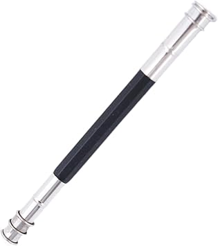 Double Head Pen Extension Adjustable Pencil Extender Metal Pen Handle Extender Wooden Extender Sketch Pencil Tool