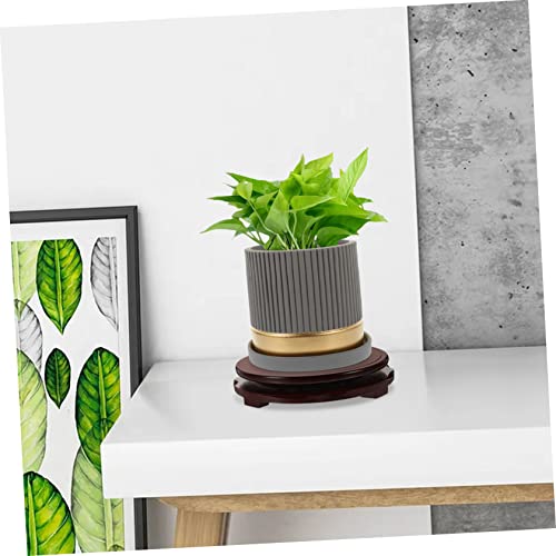 Support de bureau Abaodam stable avec base de pot de fleur ronde durable - 8