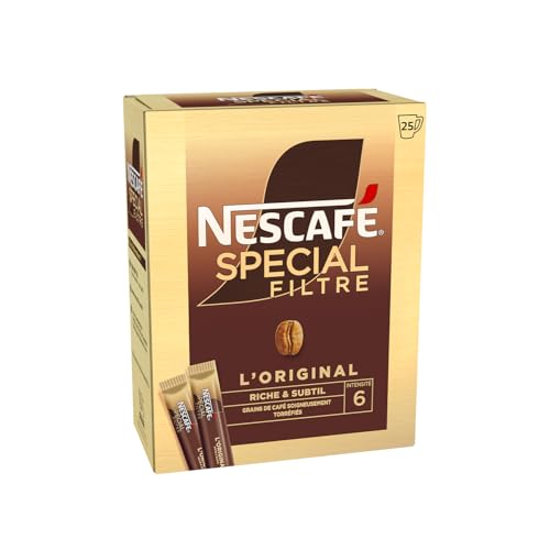Café Soluble Spécial Filtre Original Nescafe La Boîte De 50g 25 Sticks - vue 2
